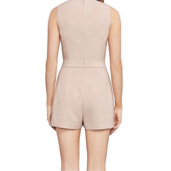 💞3 for $50💞BCBGmaxazria Mackensie Asymmetrical V-neck Romper NWOT - Picture 3 of 9